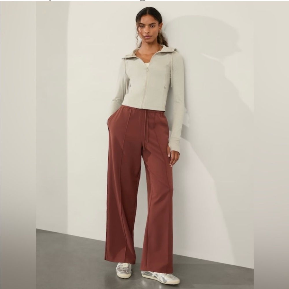 Athleta Endeavor Relaxed Wide-Leg Pants XS petite